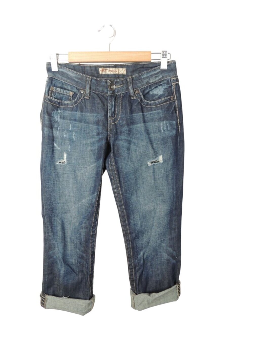 BKE starlite Cuffed capris womens size 26